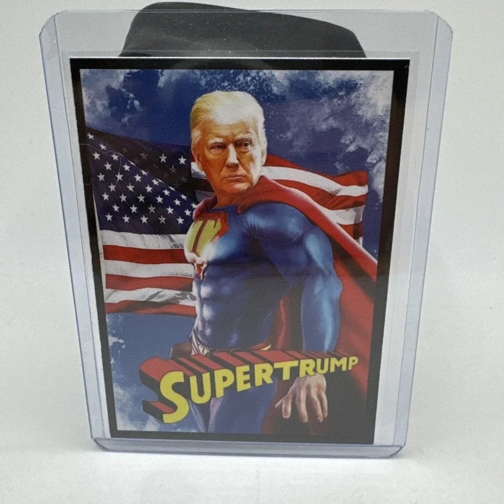 Donald Trump Custom Art Card Supertrump MAGA